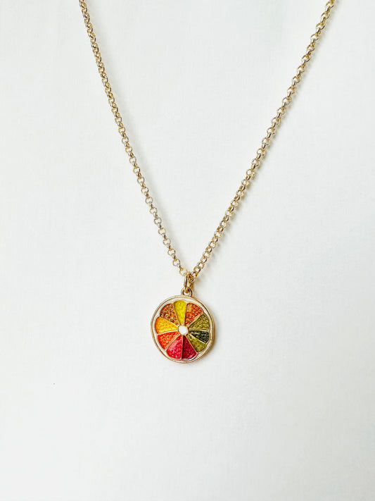 14k Gold-Filled Orange Necklace