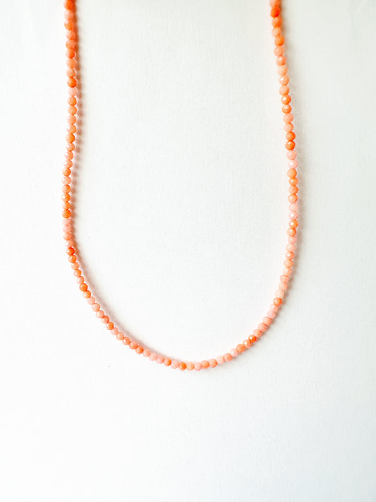 Dainty Coral Base Necklace