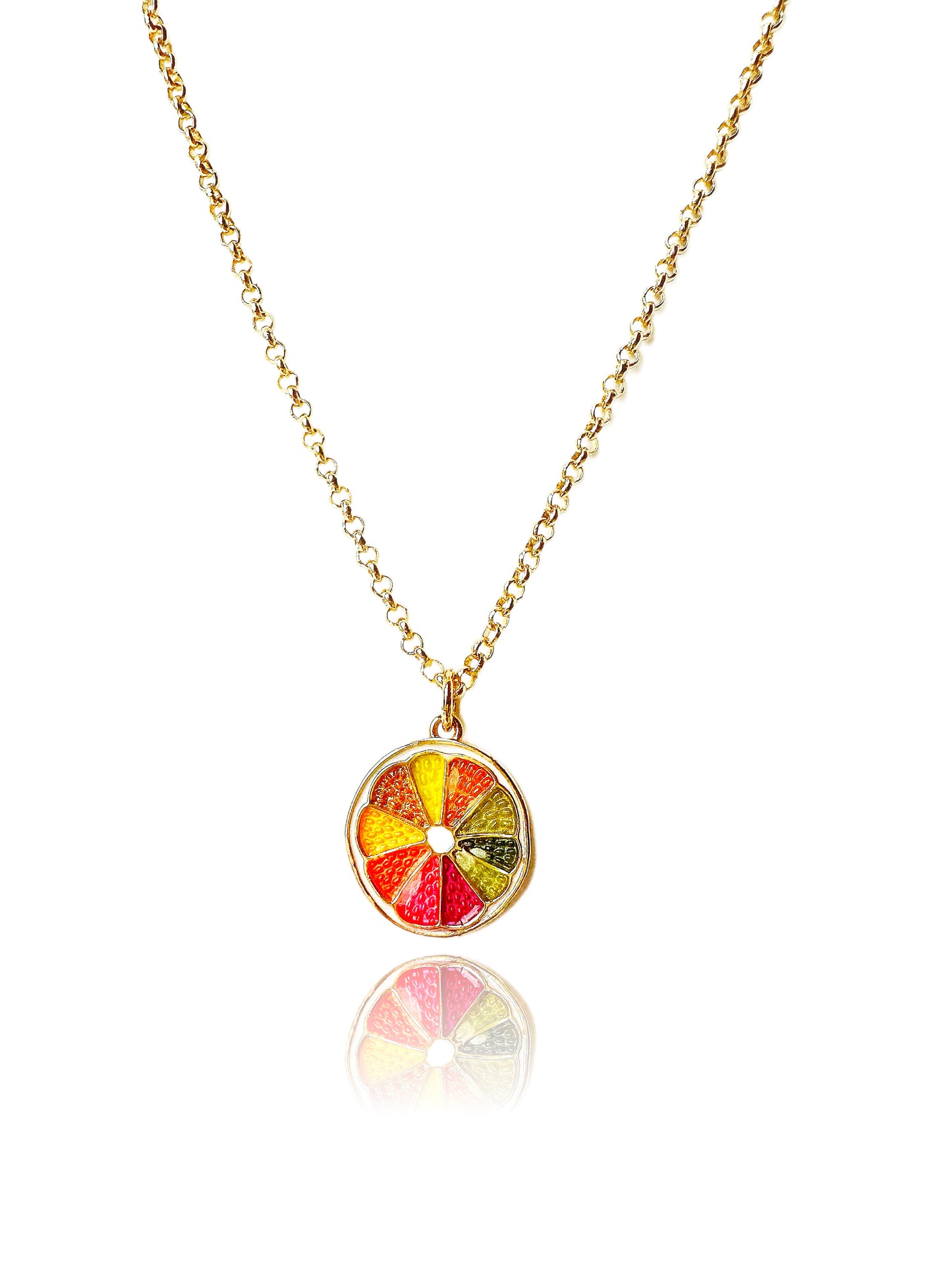 14k Gold-Filled Orange Necklace