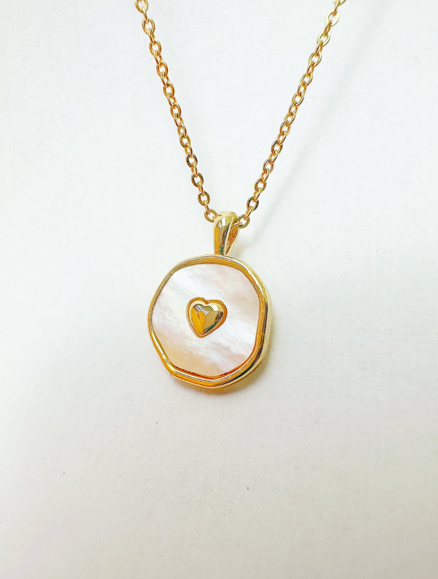 Love Shell 24K Gold Necklace