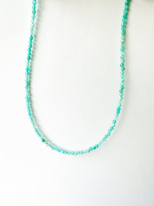 Blue Tihane Gemstone Base Necklace