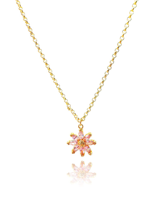 Pink Daisy Dreams Necklace