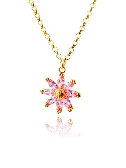 Pink Daisy Dreams Necklace