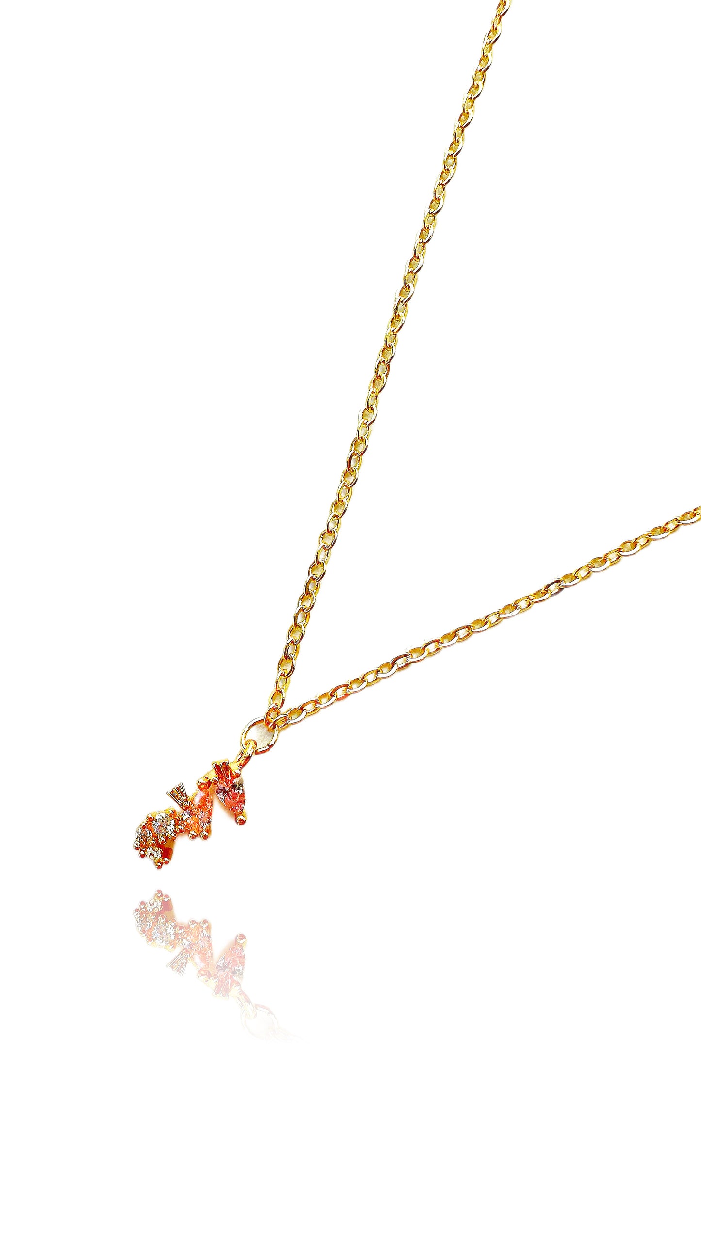 14k Gold-Filled Seahorse Necklace